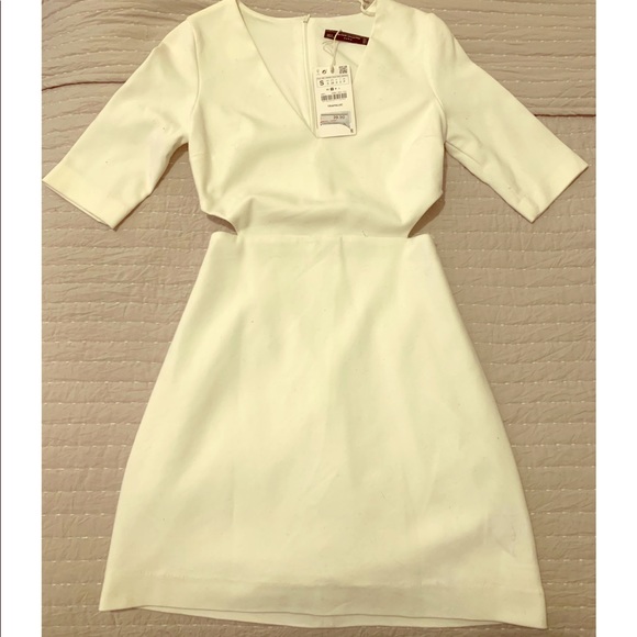 Zara cocktail mini dress with cut outs - Picture 2 of 7